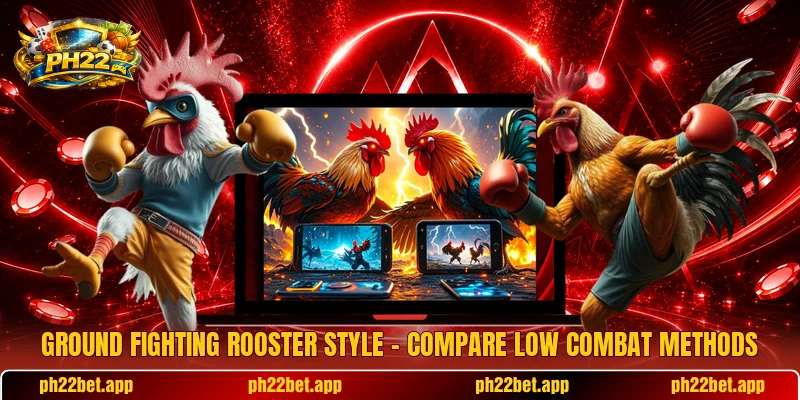 Ground Fighting Rooster Style – Compare Low Combat Methods