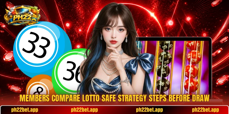 Members compare Lotto Safe Strategy steps before draw Members compare Lotto Safe Strategy steps before draw