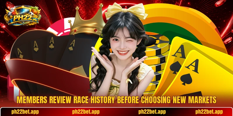 Members review race history before choosing new markets Members review race history before choosing new markets