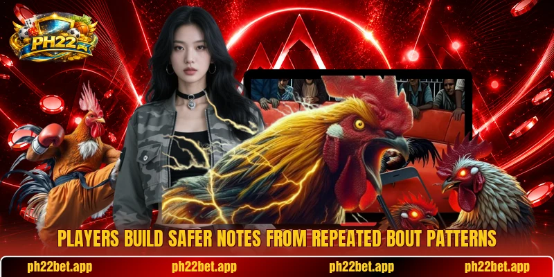 Players build safer notes from repeated bout patterns Players build safer notes from repeated bout patterns