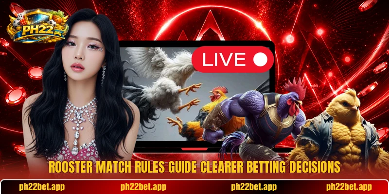 Rooster match rules guide clearer betting decisions Rooster match rules guide clearer betting decisions