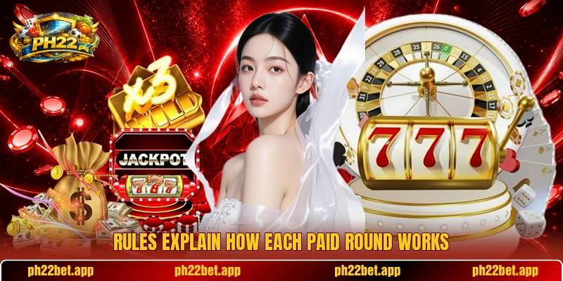 Rules explain how each paid round works Rules explain how each paid round works