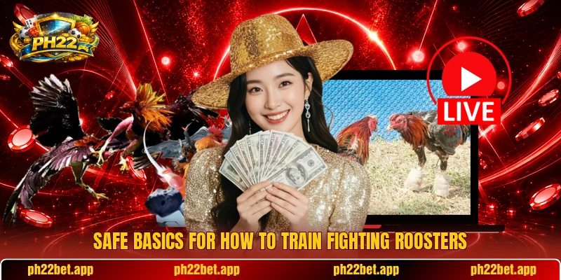 Safe basics for how to train fighting roosters Safe basics for how to train fighting roosters
